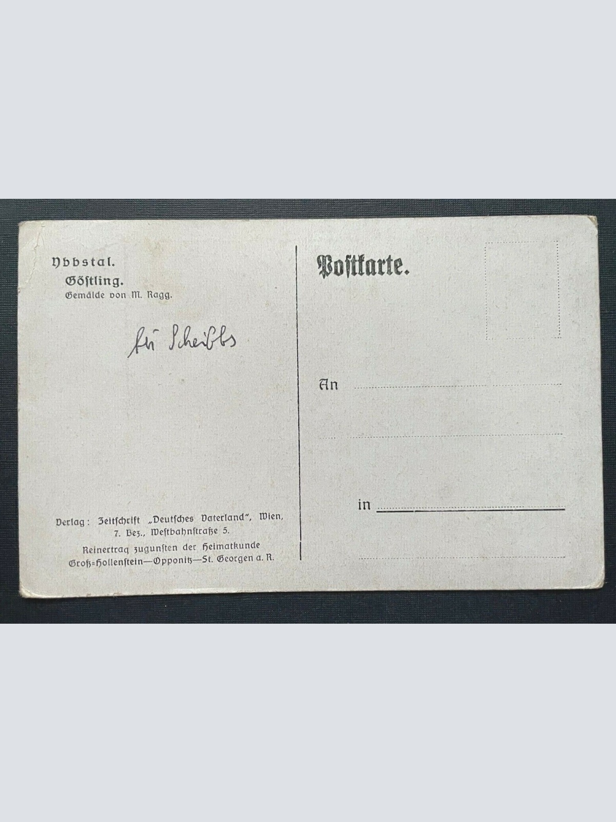 Ybbstal Göstling Ort Kirche Wald Gebirge Bild M.Ragg Niederösterreich 401028 A