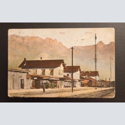 Ansichtskarte Schweiz St. Gallen Buchs Bahnhof 800051 Ga