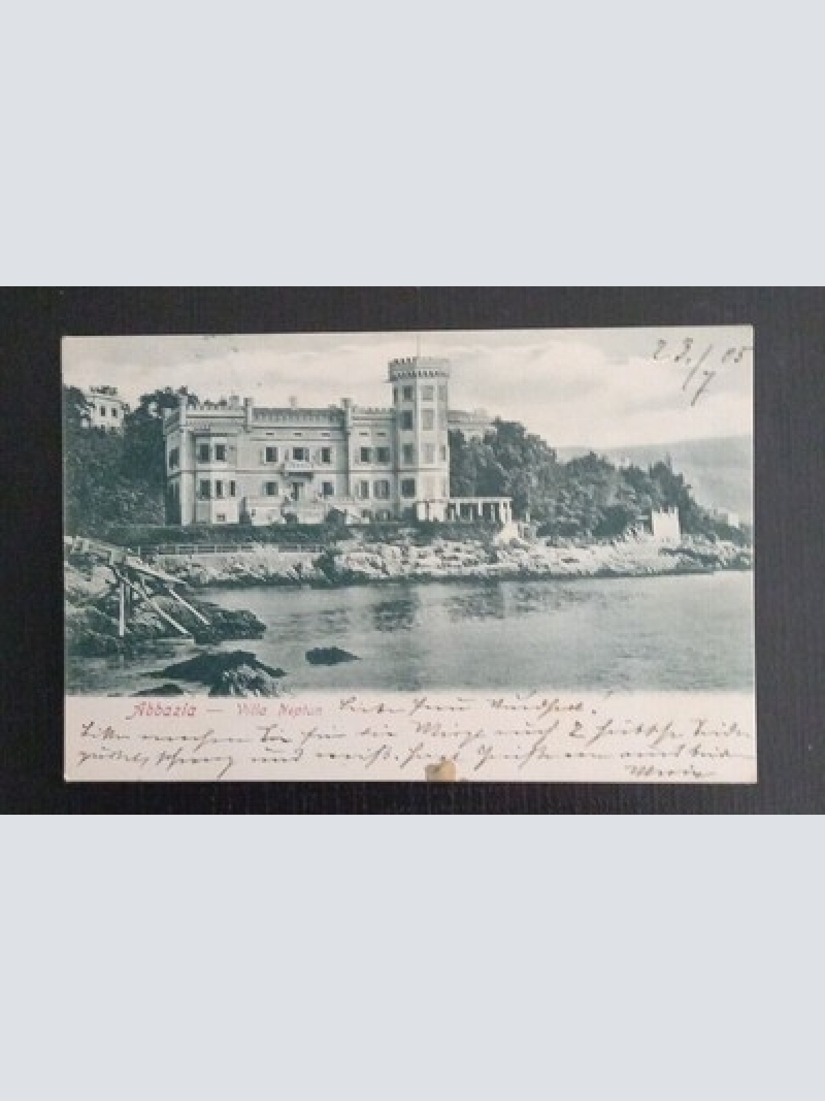 Ansichtskarte Abbazia Villa Neptun 800081 Ga E