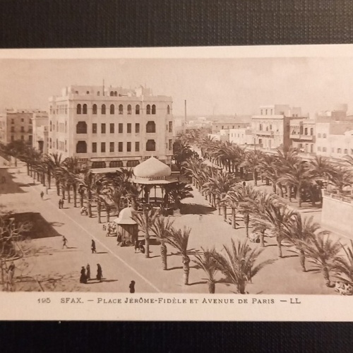 Sfax Place Jerome Fidele Et Avenue De Paris LL 800074 Ga E