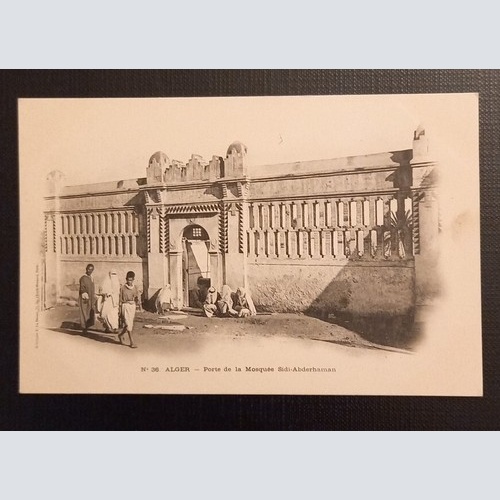 N 36 Alger Porte De La Mosquee Sidi Abderhaman 800043 Ga