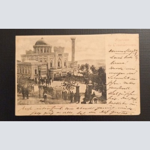 Ansichtskarte Türkei Constantinople Mosquee Hamidie Selamlik 800068 Ga E