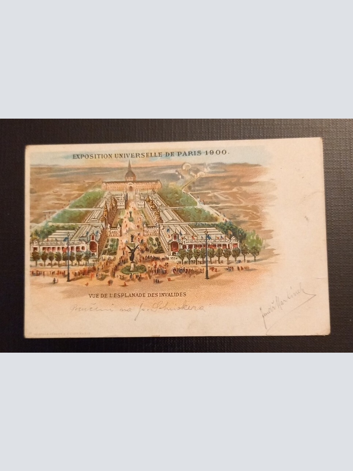 Exposition Universelle De Paris 1900 Vue De L'Esplanade Des Invalides 800065 E