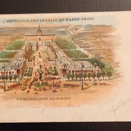 Exposition Universelle De Paris 1900 Vue De L'Esplanade Des Invalides 800065 E