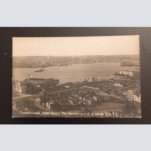 Constantinople Hotel Kohout Vue Panoramique Et La Corne d.Or 800071 Ga E