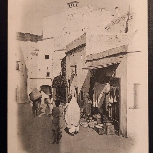 Ansichtskarte Alger 20 Une Rue Arabo 800041 Ga E