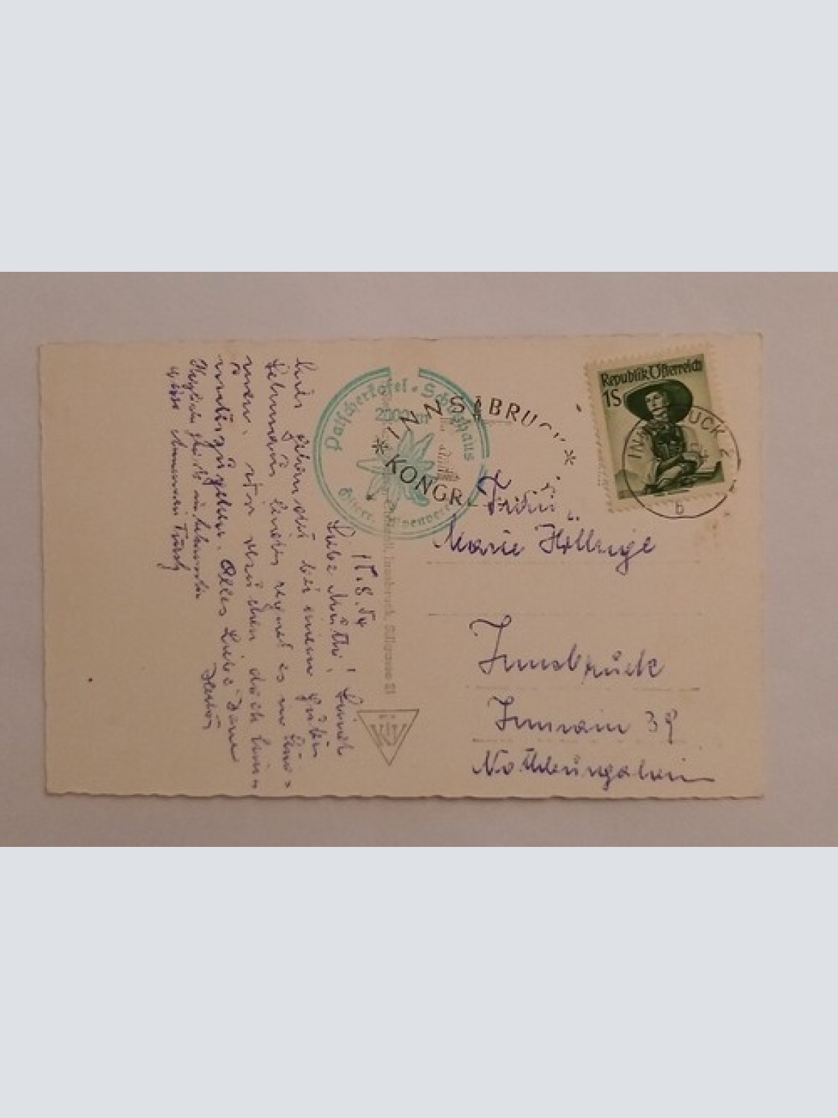 Patscherkofelschutzhaus Österreich 600034A gr D