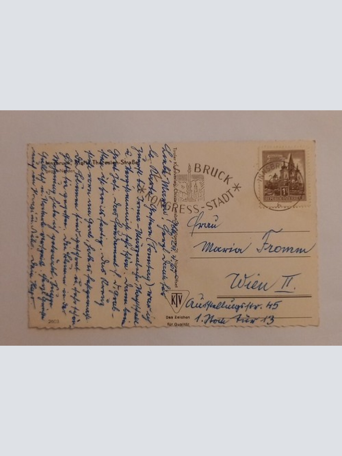 Innsbruck Maria Theresienstrasse Österreich 600010A gr D