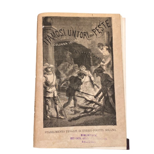 4236 Alessandro Manzoni I FAMOSI UNTORI DELLA PESTE HC +Abb