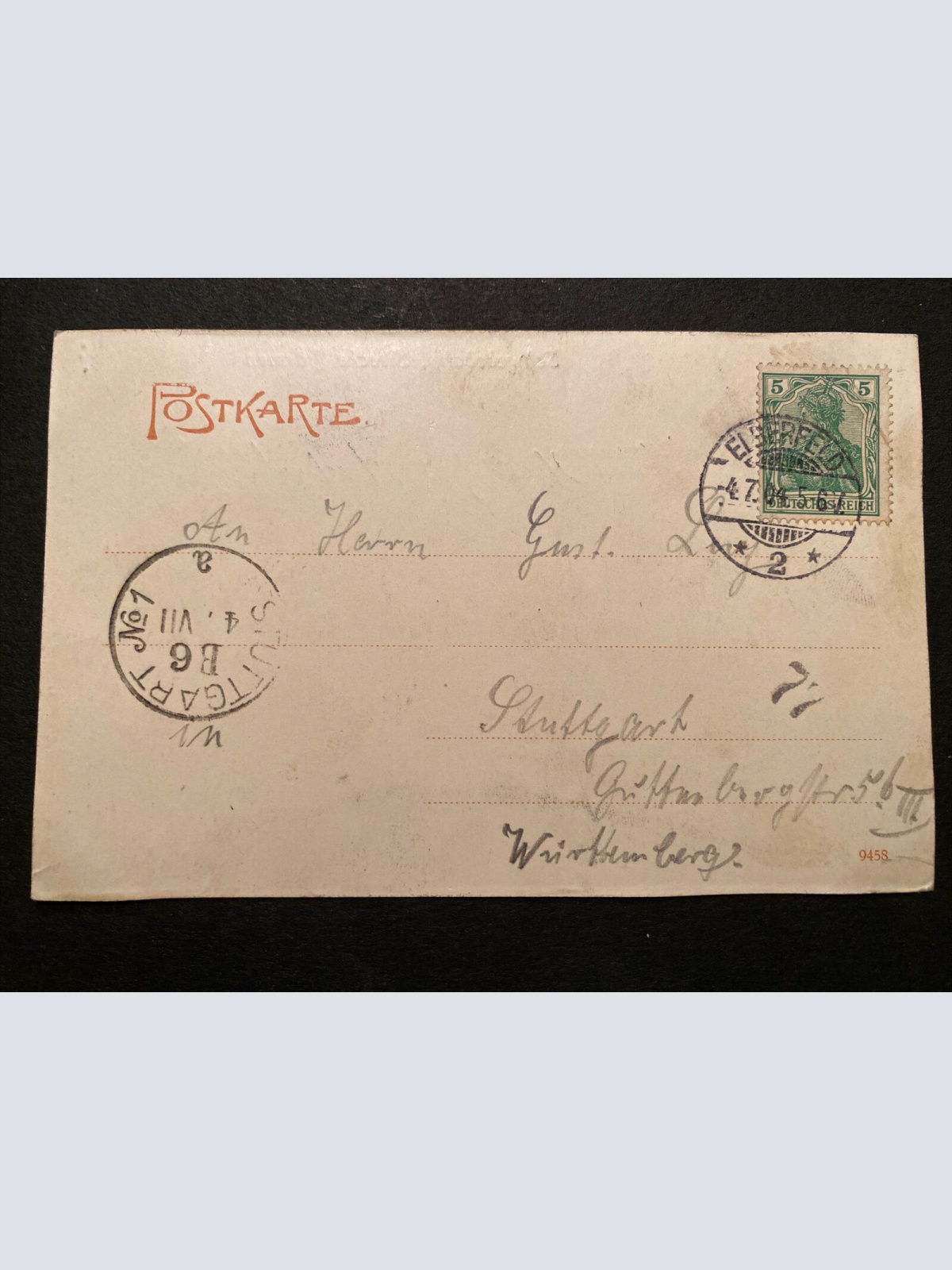 Schwebebahn Strecke Barmen um 1904  Tramway Straßenbahn 80196