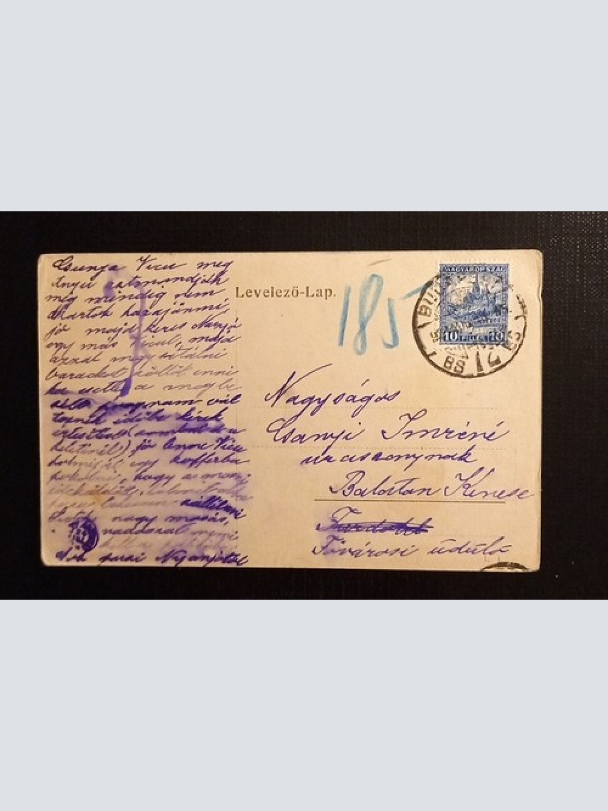 Königlicher Burgpalais Ofner Front 5291 G