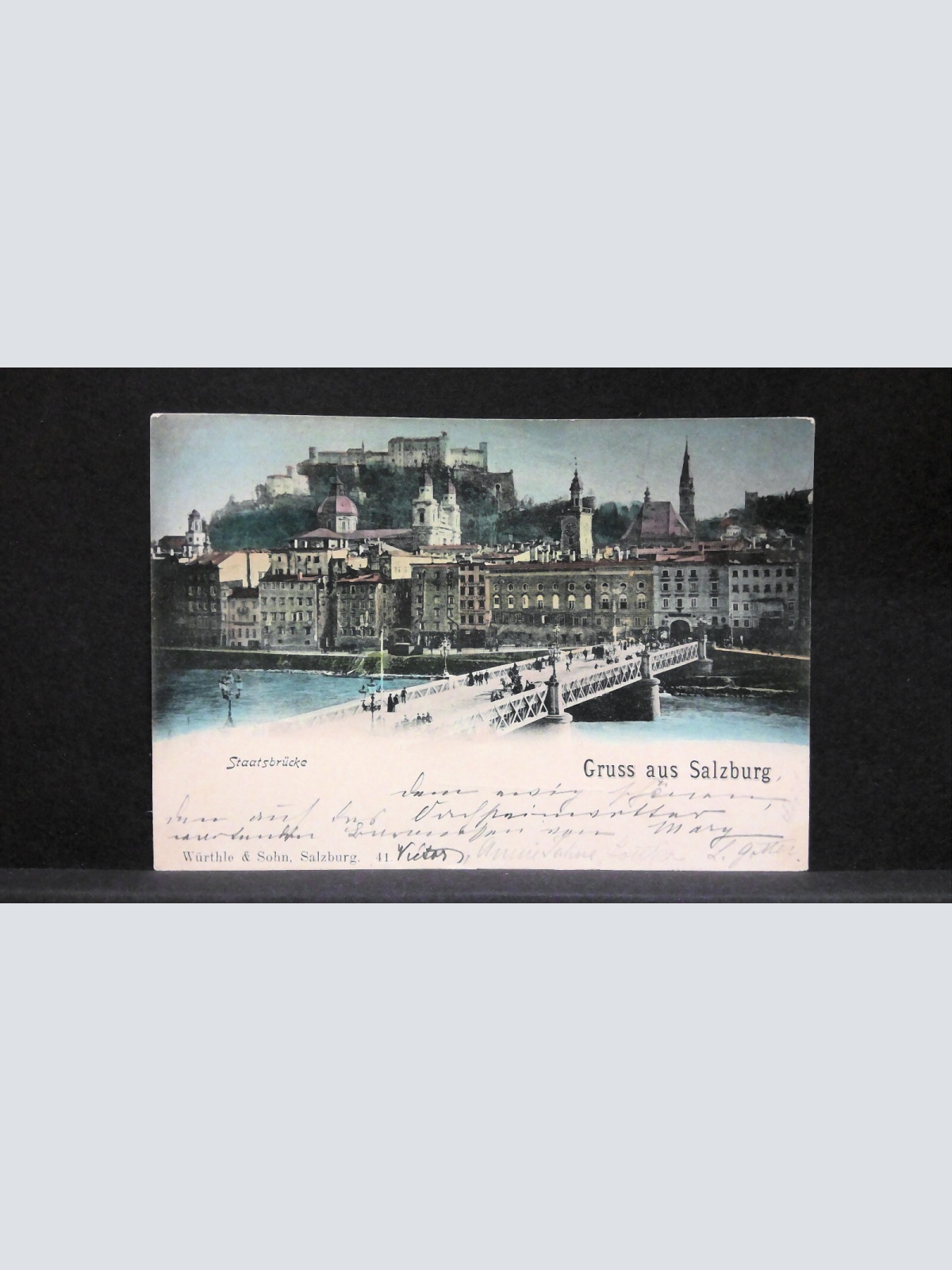 Gruss aus Salzburg Schloss Hohensalzburg JW165578