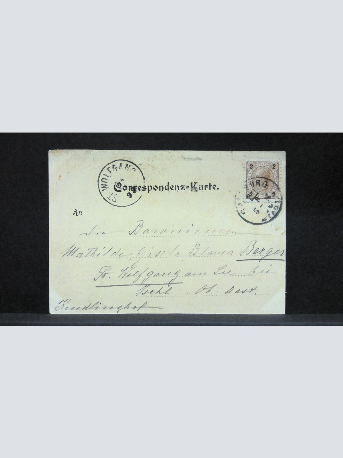 Gruss aus Salzburg Schloss Hohensalzburg JW165578