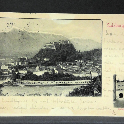 Salzburg Schloss Hohensalzburg Steinthor JW165603