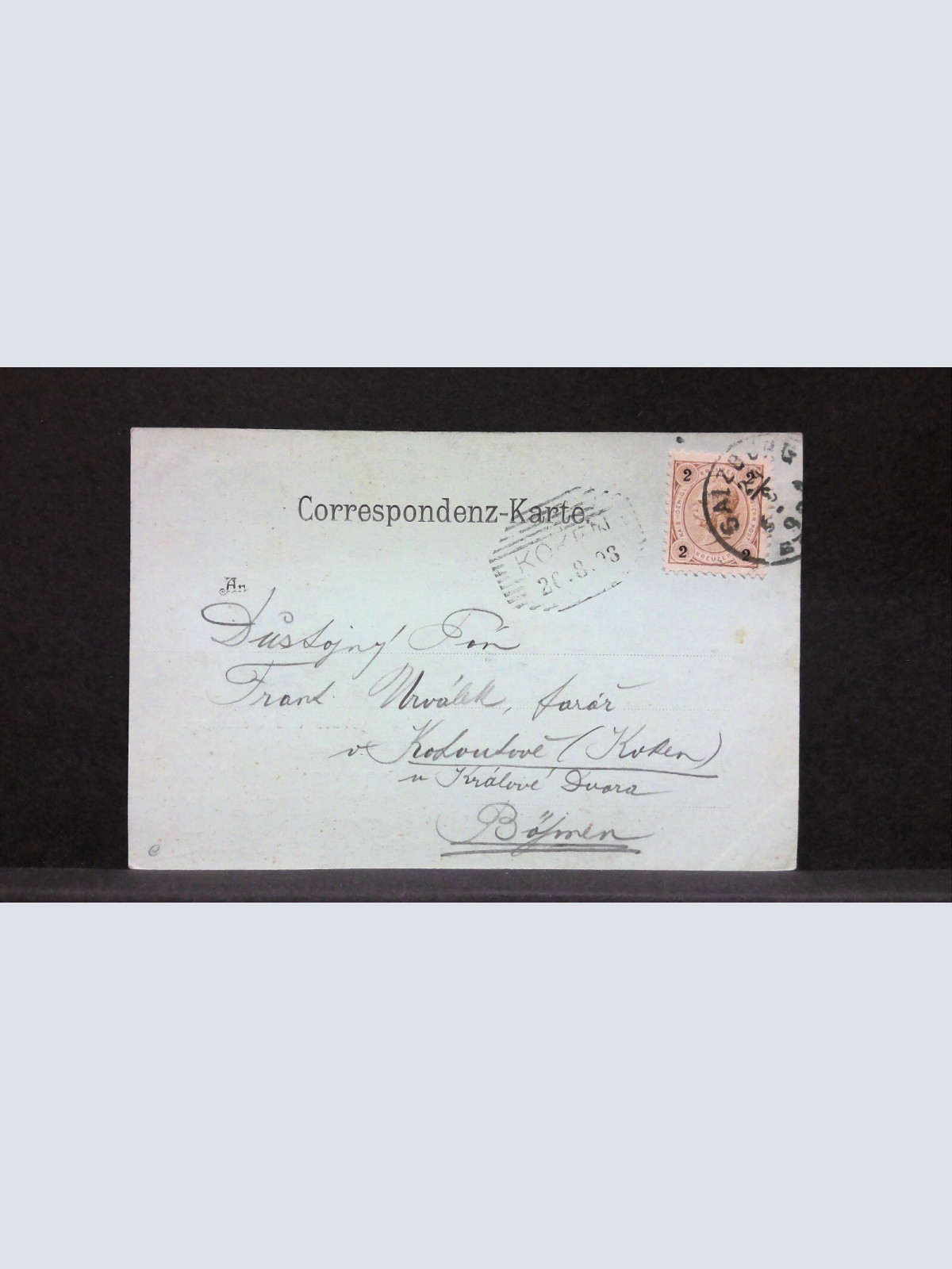 Gruss aus Salzburg Salzach Mondkarte JW0121