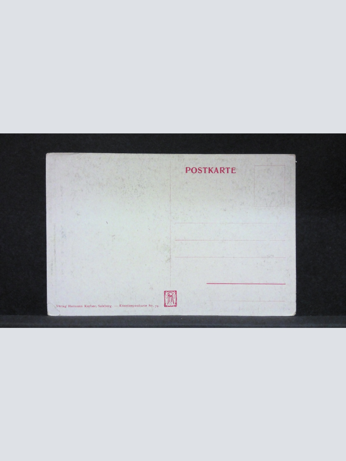 Salzburg Glockenspiel und Hauptwache Radfahrer Zeichnung Künstlerkarte JW165745