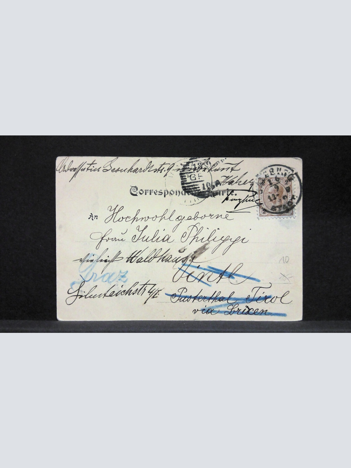 Gruss aus Salzburg Staatsbrücke Hohensalzburg JW7439