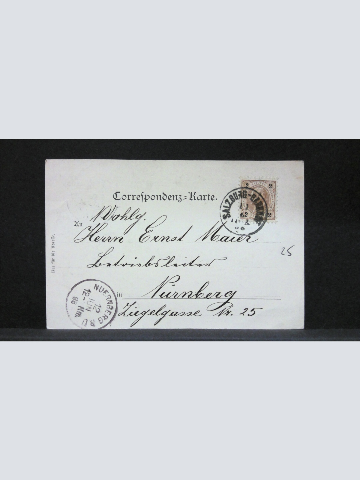 Salzburg vom Kapuzinerberg aus JW23456