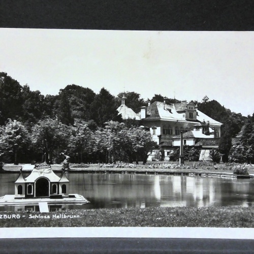 Salzburg Schloss Hellbrunn Teich JW871