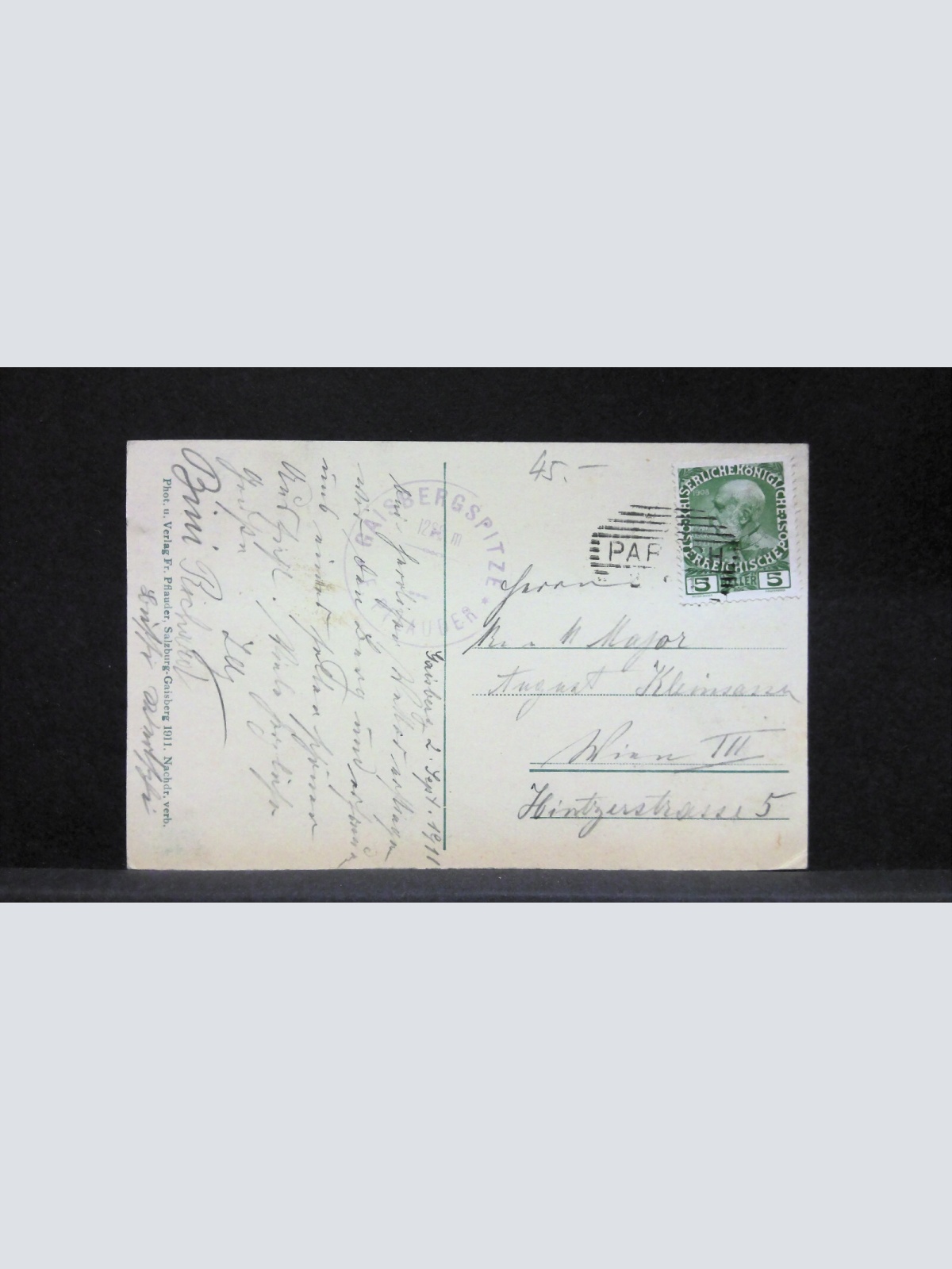 Aussicht von der Gaisbergspitze gegen den Dachstein JW5691