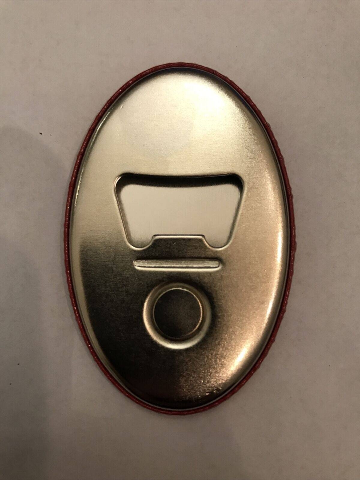 K&k nostalgie flaschenöffner magnetisch biertrinkerin 7x4,5cm