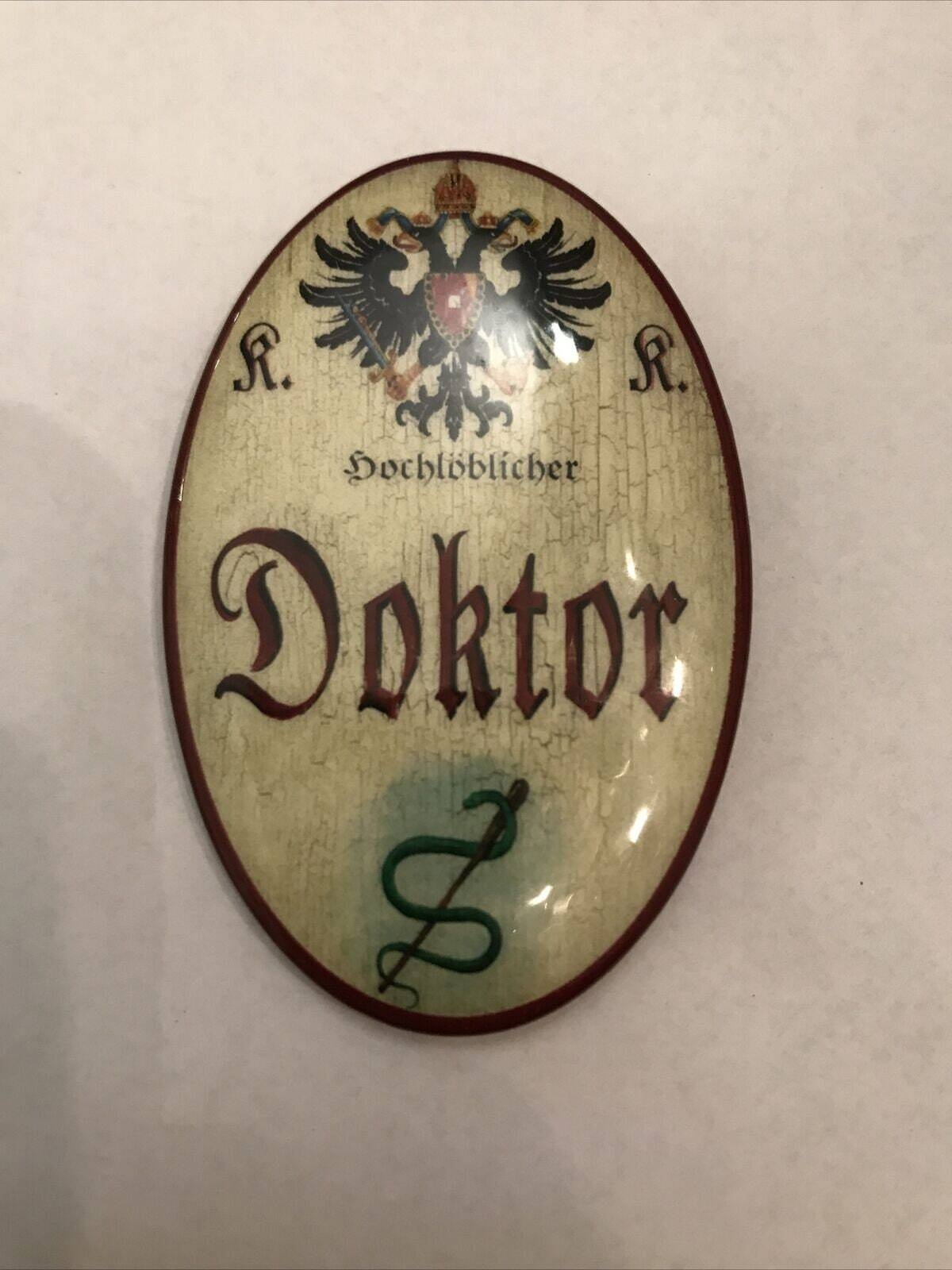 K&k nostalgie flaschenöffner magnetisch doktor 7x4,5cm