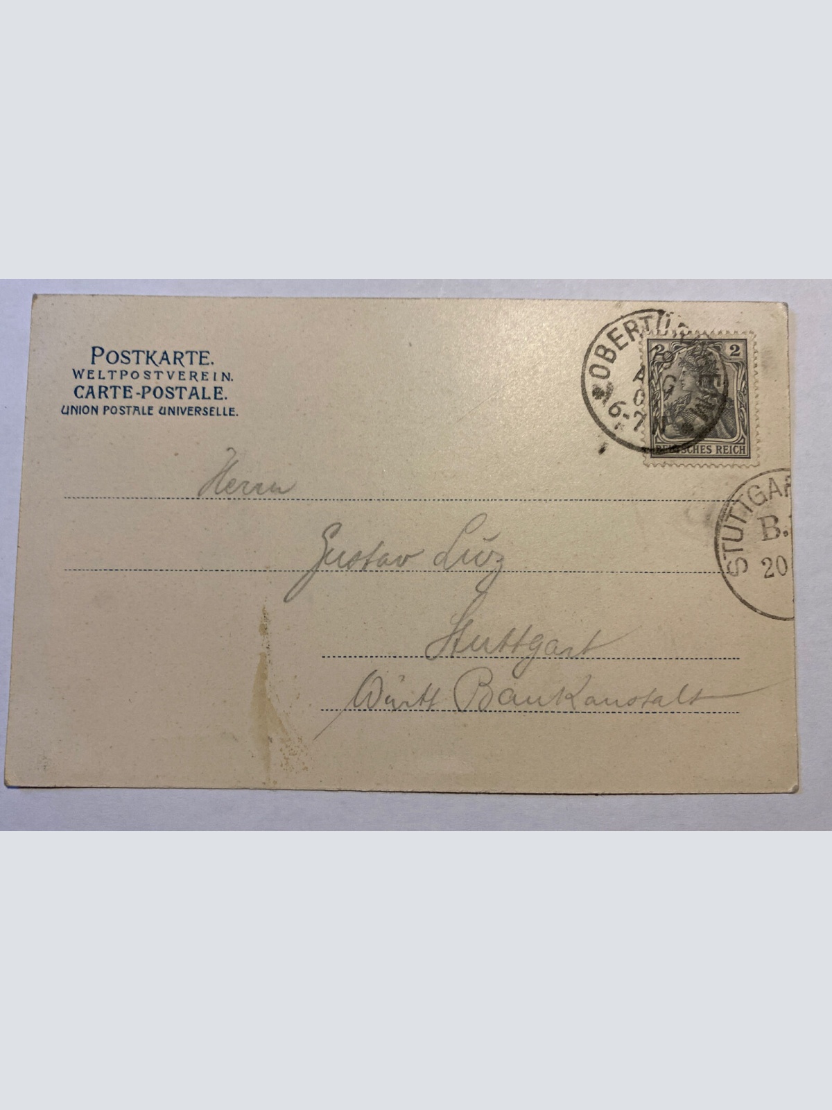 Uhlbach Stempel Obertürkheim 84006