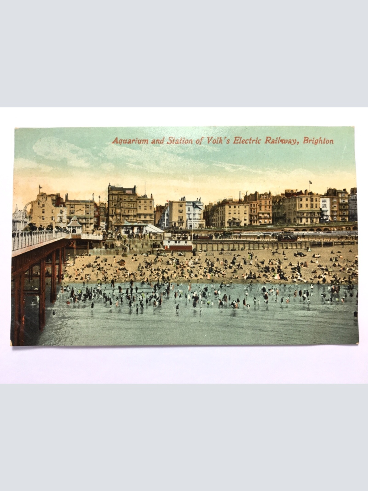 Brighton - Aquarium & Station of Volk‘s Electric Railway - England 40227 TH