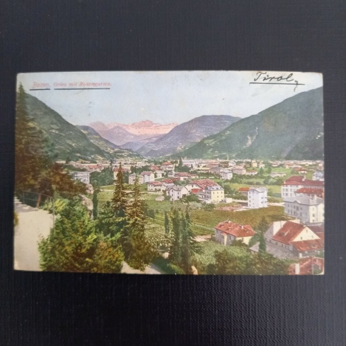 Bozen Gries mit Rosengarten 410748 gr C