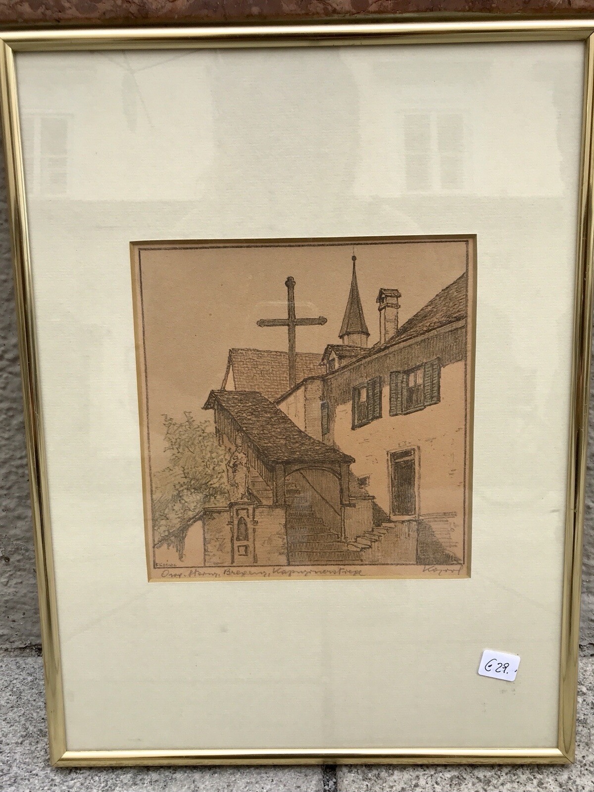 Bild, Zeichnung, 31x41,5cm (300026)