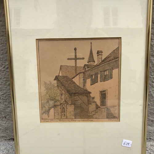 Bild, Zeichnung, 31x41,5cm (300026)