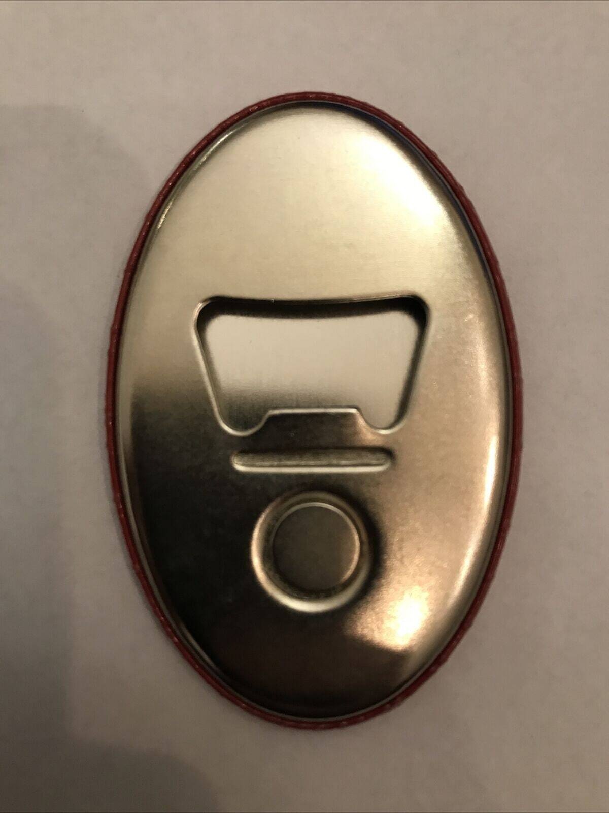 K&k nostalgie flaschenöffner magnetisch motorradfahrerin 7x4,5cm