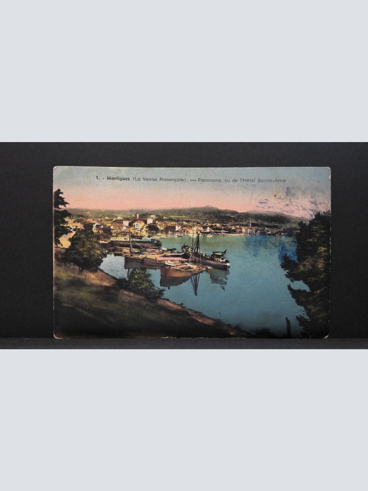 Martigues La Venise Provencale Panorama vu de l'Hotel Sainte-Anne JW 650479 C