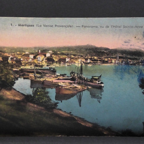 Martigues La Venise Provencale Panorama vu de l'Hotel Sainte-Anne JW 650479 C