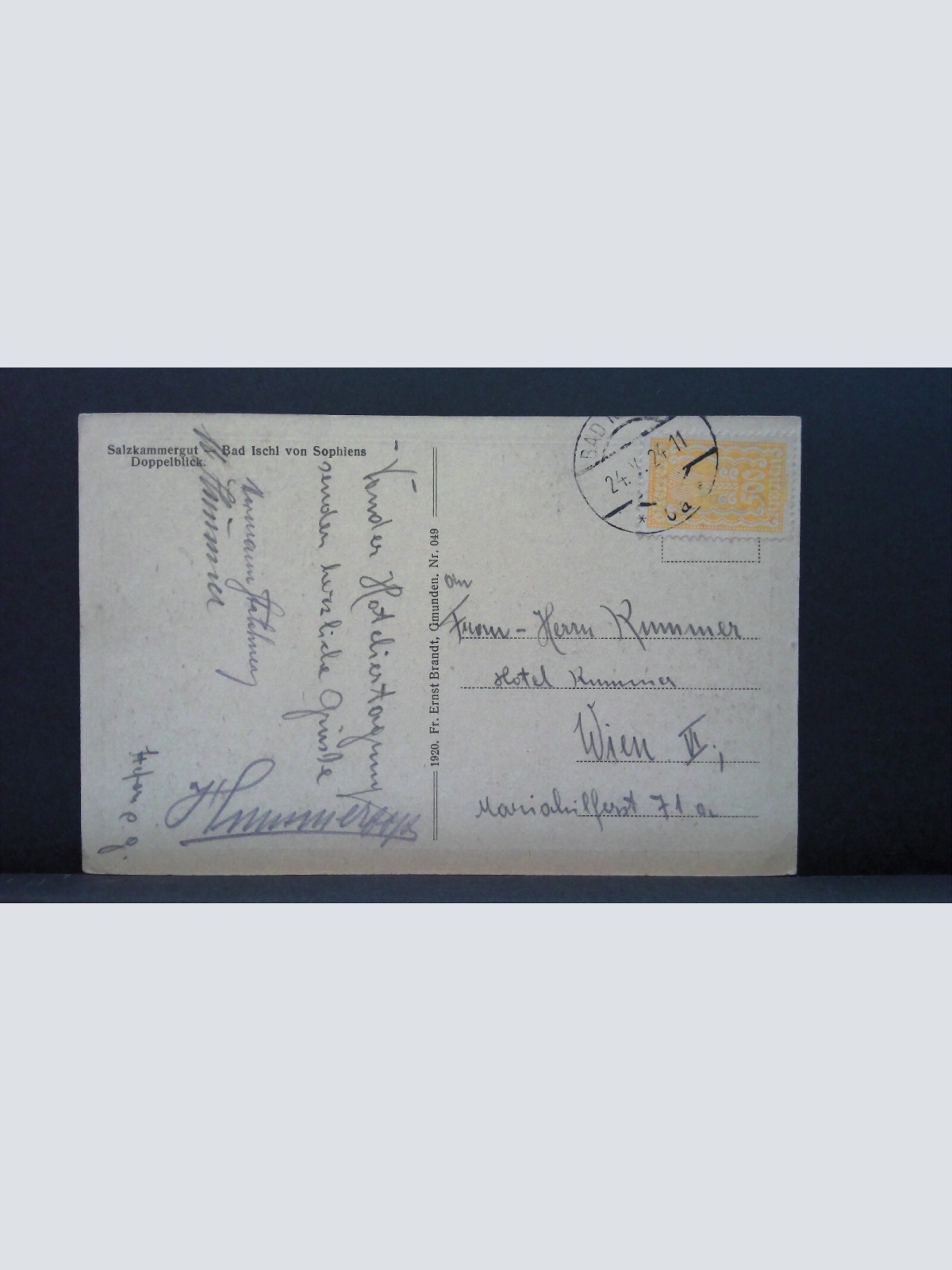 Salzkammergut Bad Ischl von Sophiens Doppelblick JW 650438 C