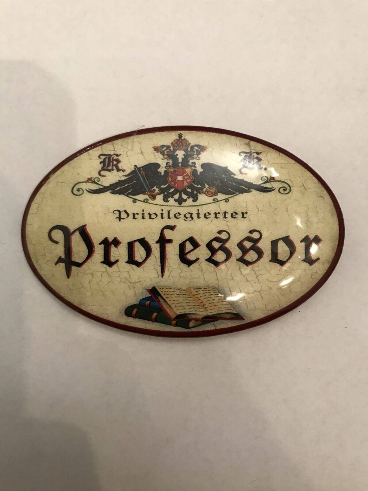 K&k nostalgie flaschenöffner magnetisch professor 7x4,5cm