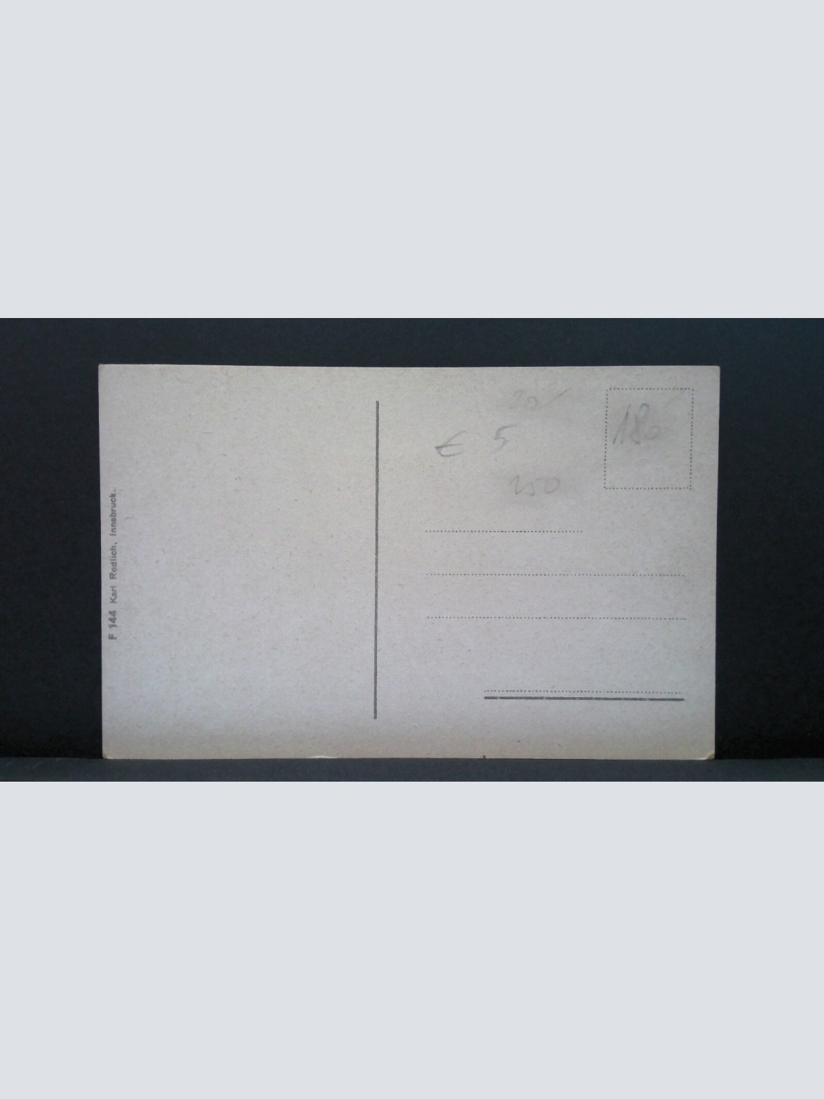 Innsbruck Triumphpforte Straßenbahn Auto JW 650370 C