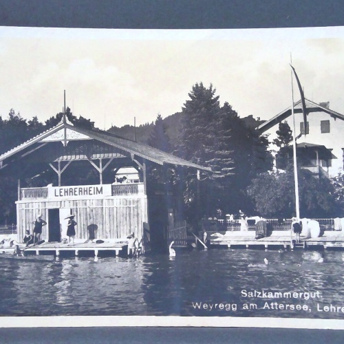 Weyregg am Attersee Salzkammergut Lehrerheim JW 650265 C