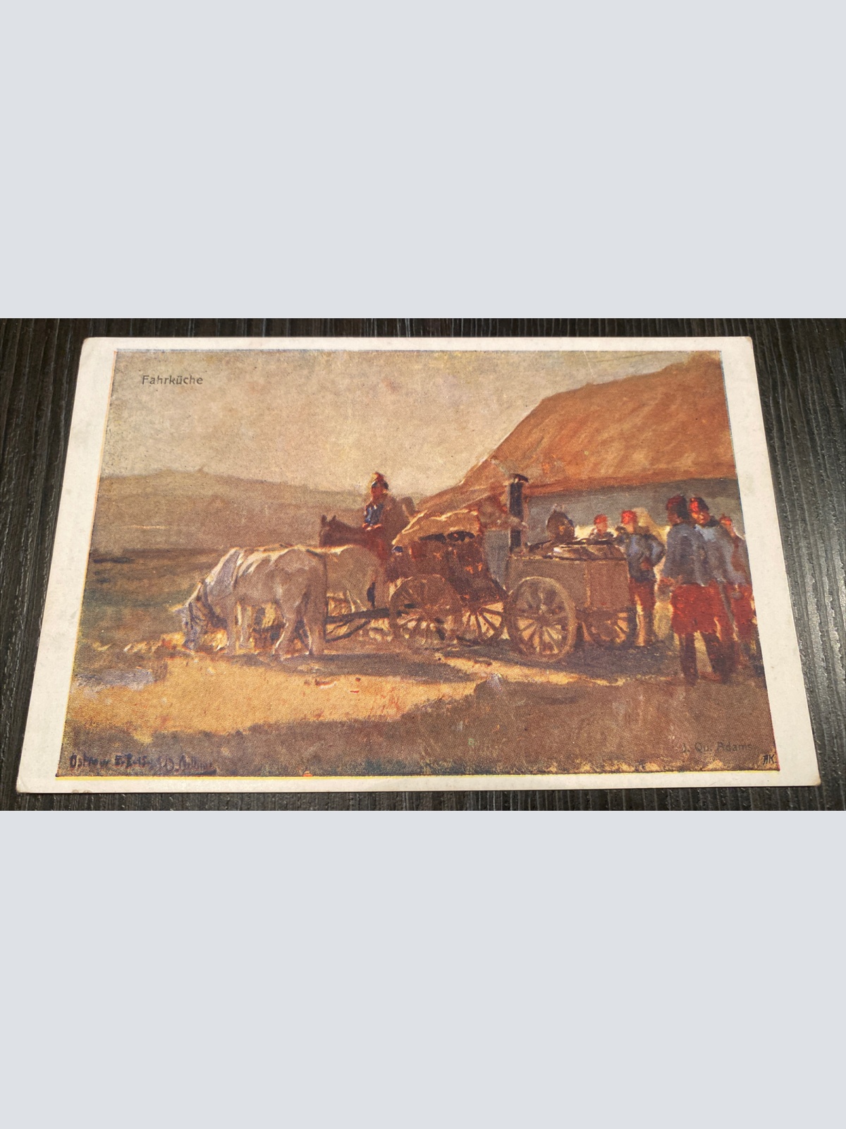 Fahrküche Adams Soldaten I Weltkrieg 80152