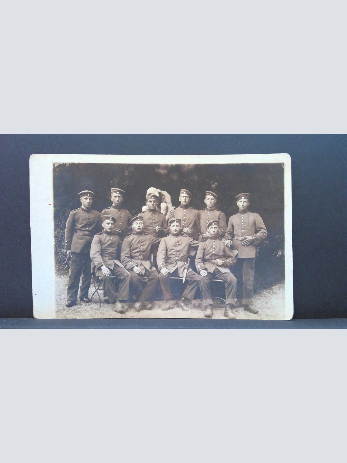 Deutsches Reich Gruppenfoto Soldaten JW 650250 C