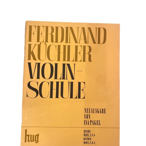 1930 Ferdinand Küchler VIOLIN SCHULE BAND I HEFT 1 +Abb