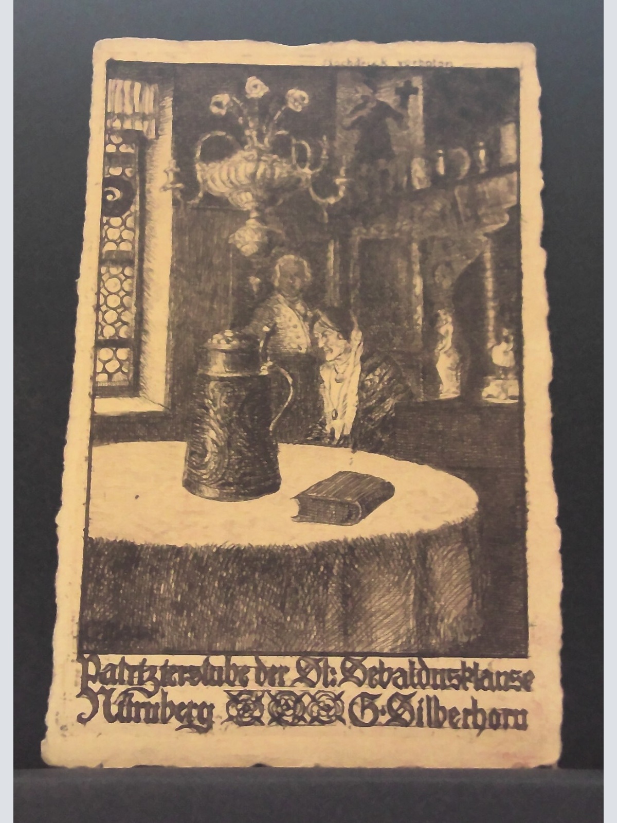 Patrizierstube der Sebaldnsklause Nurnberg Gemälde JW 650332 C