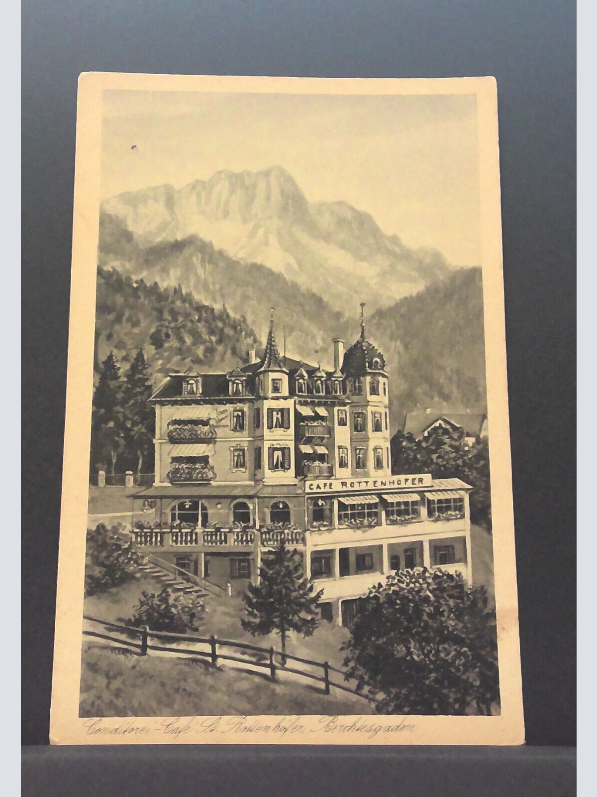 Conditorei Cafe St Rottenhöfer Berchtesgaden JW 650247 C