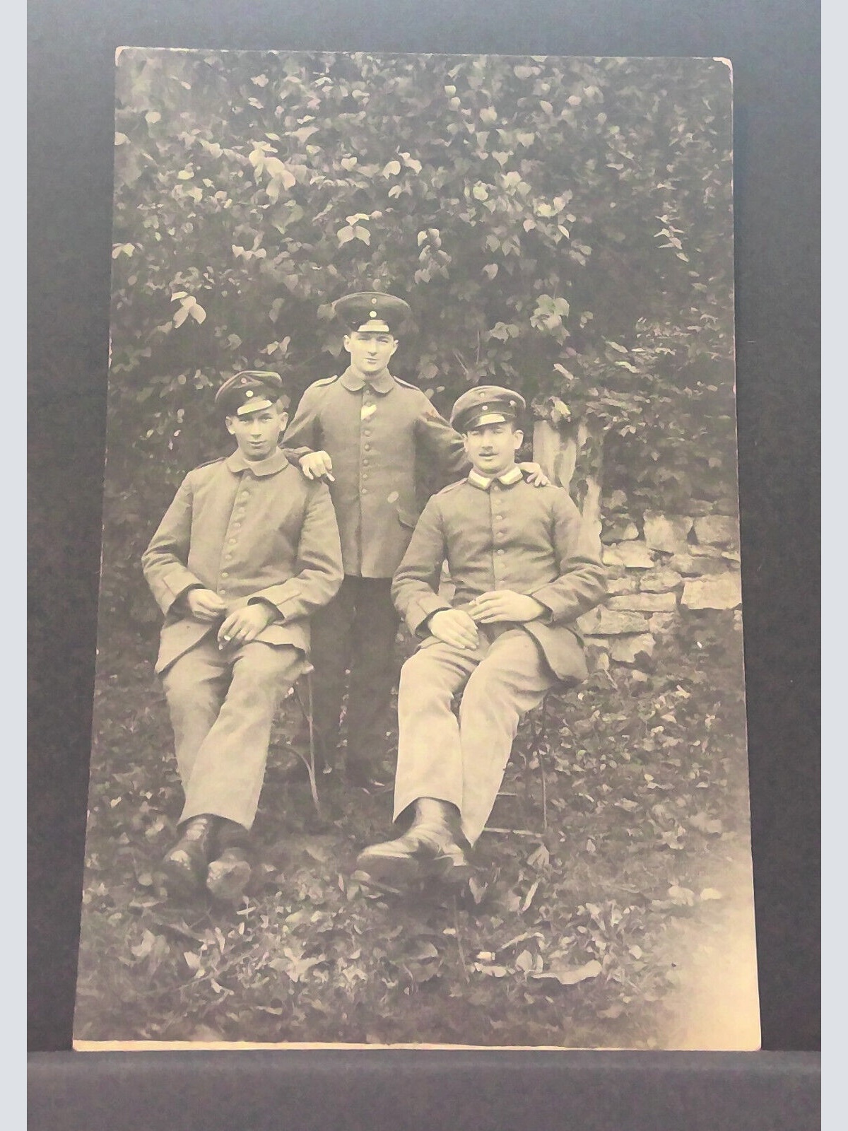 Deutsches Reich Gruppenfoto Soldaten JW 650254 C