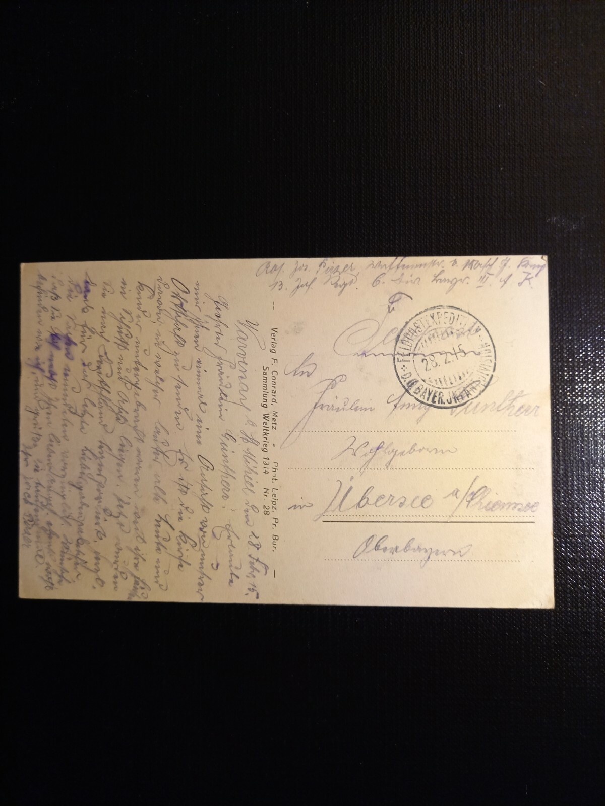 Obdachlose Franzosen i.d. Kirche zu Varvinay bei Toul 410562 gr C