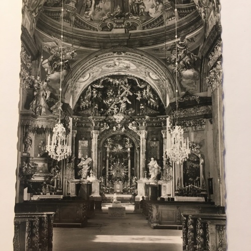 Inneres der Wallfahrtskirche Maria Taferl. 635. ShNÖ