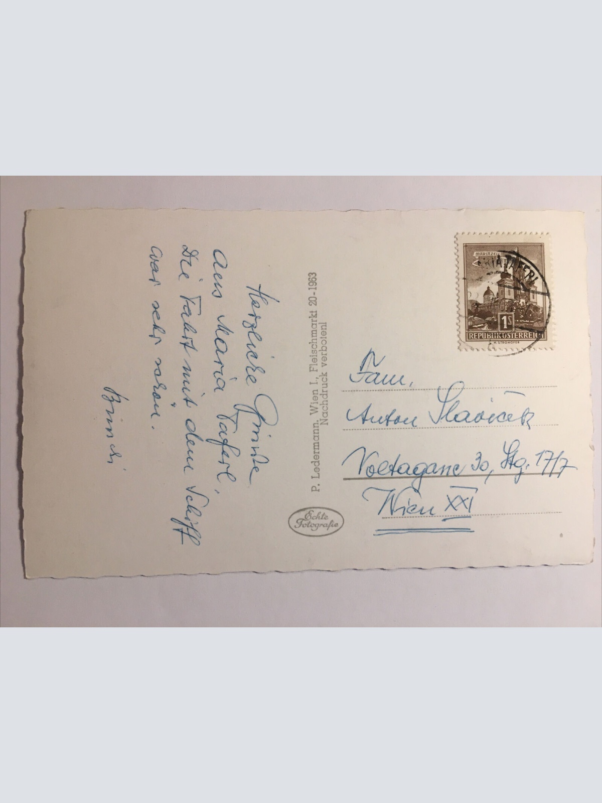 Inneres der Wallfahrtskirche Maria Taferl. 635. ShNÖ