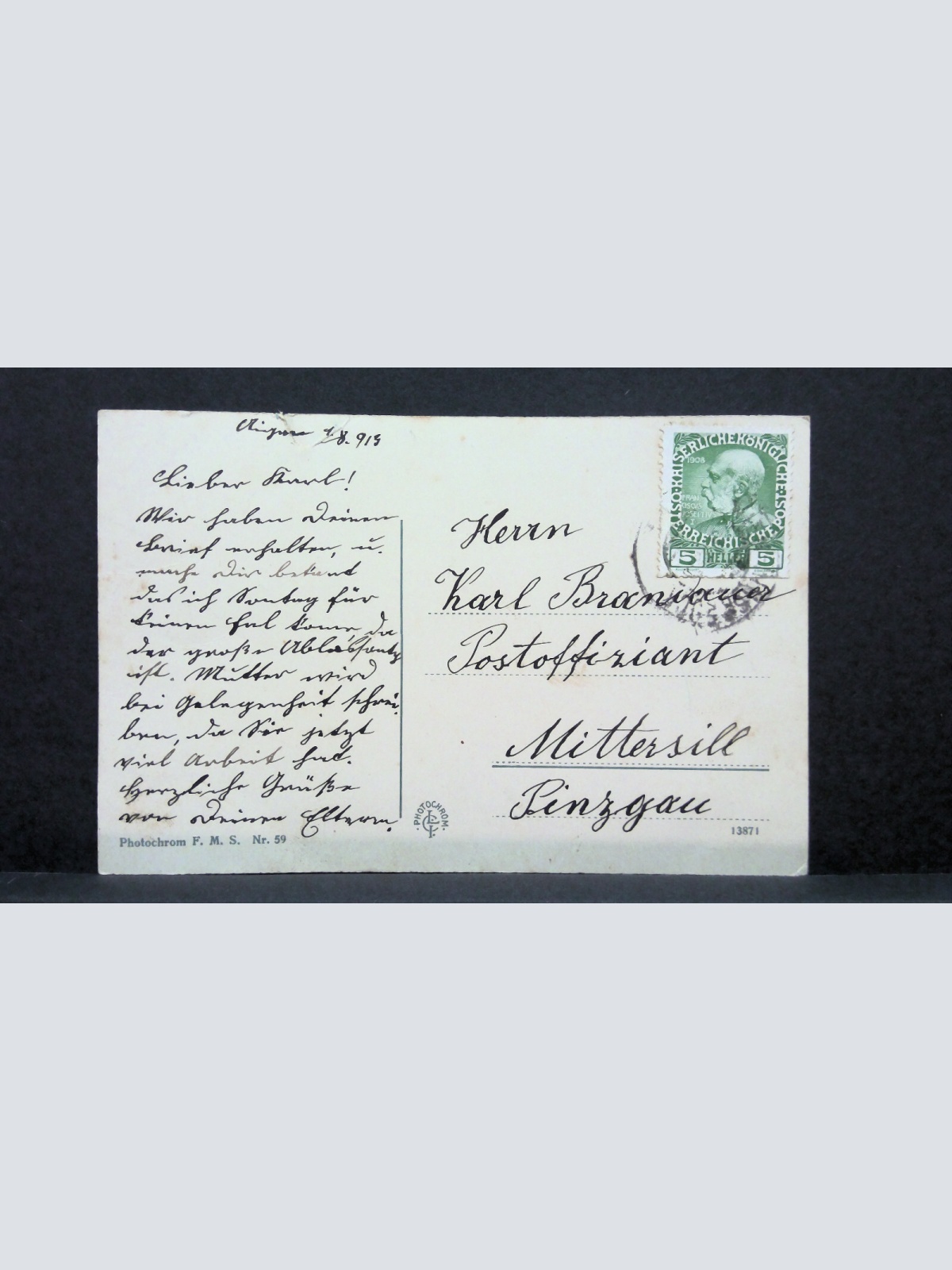 Obersee am Königsee Bayern JW 800129 C