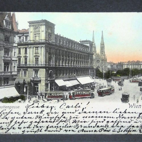 Schottengasse Wien Votivkirche JW 00122 C