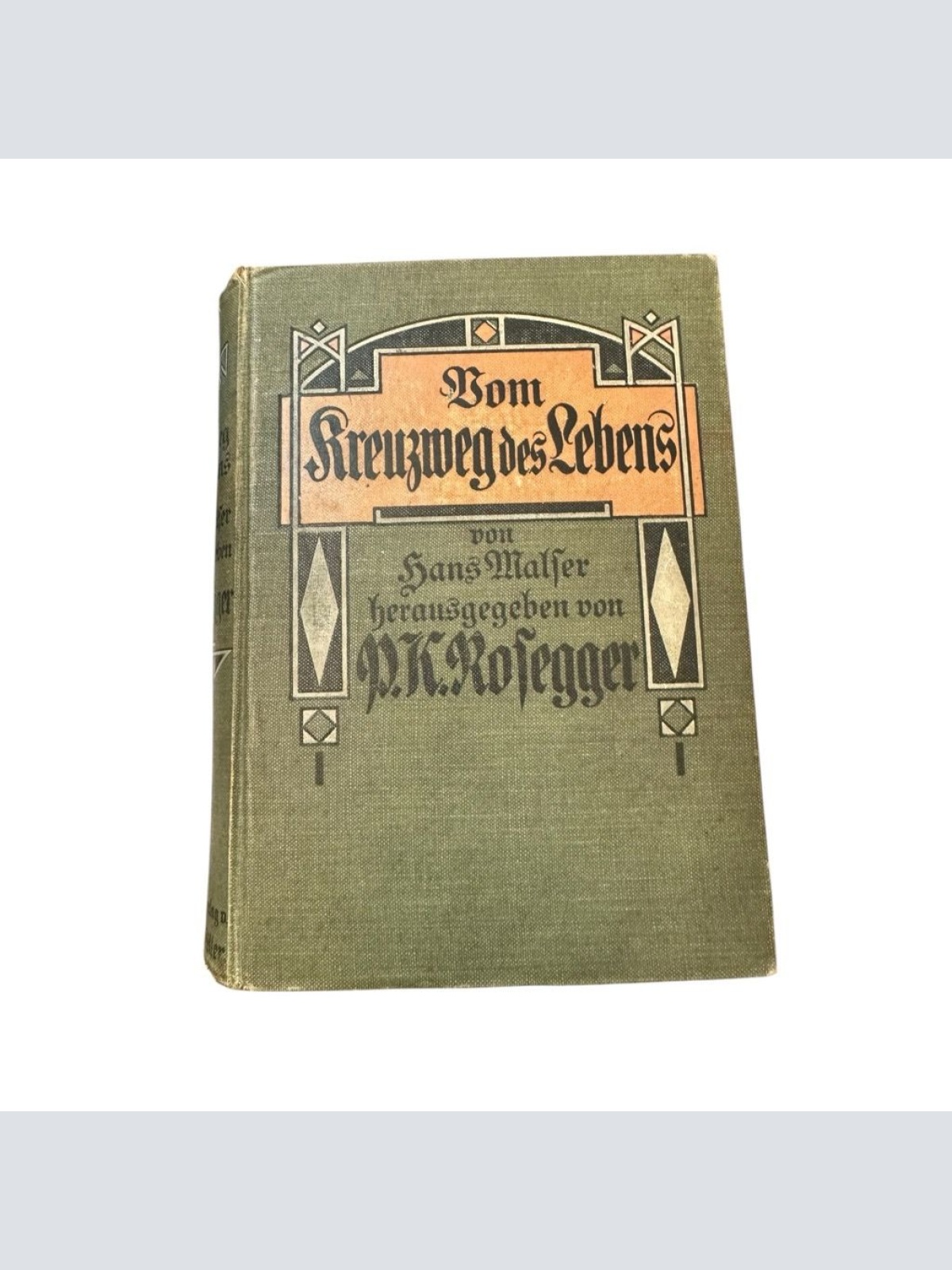 Vom Kreuzweg des Lebens; Novellistische Studien von Hans Malser Rosegger und Han